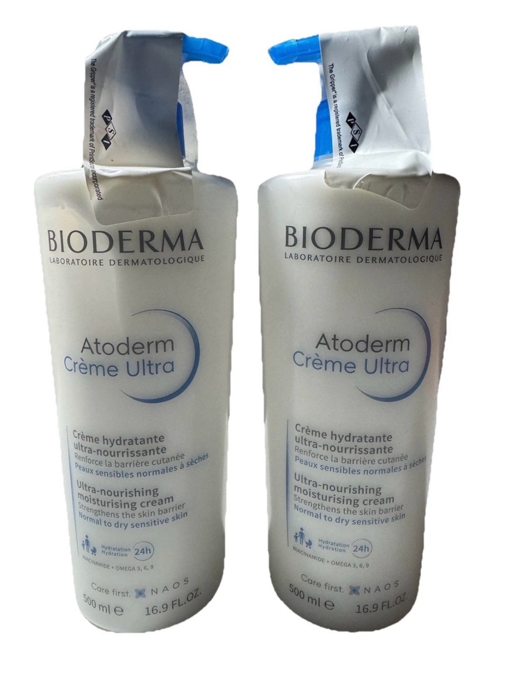 Bioderma Atoderm Creme Ultra-Nourishing Cream 16.9 Oz Each 2 Pack